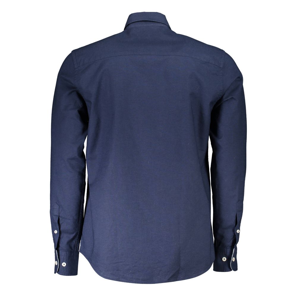 North Sails Blue Cotton Shirt for Men